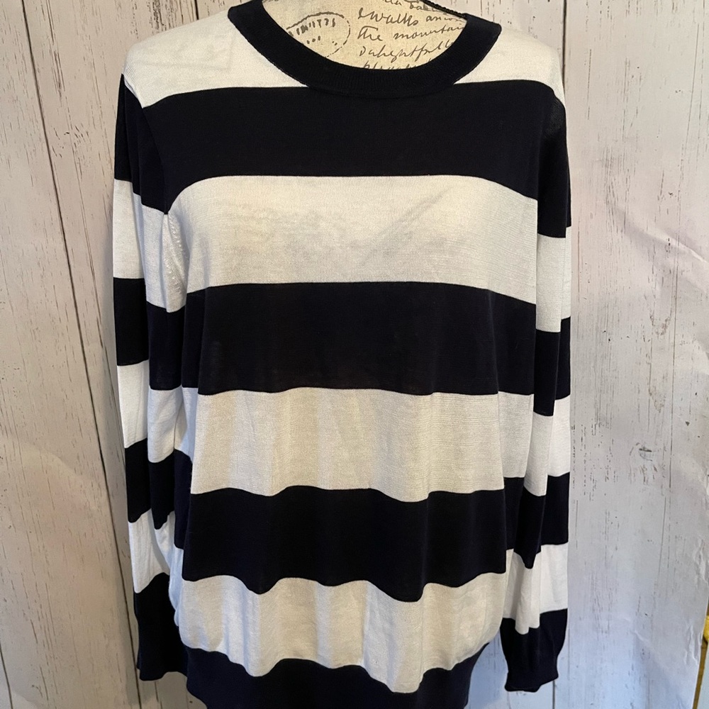 J.crew striped sweater